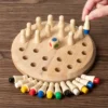 Ajedrez de Madera Montessori – Desarrollo Cognitivo y Juego Activo