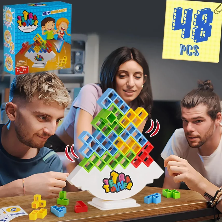 Tetra Tower - ¡Diversión, Estrategia y Conexión en Cada Bloque!