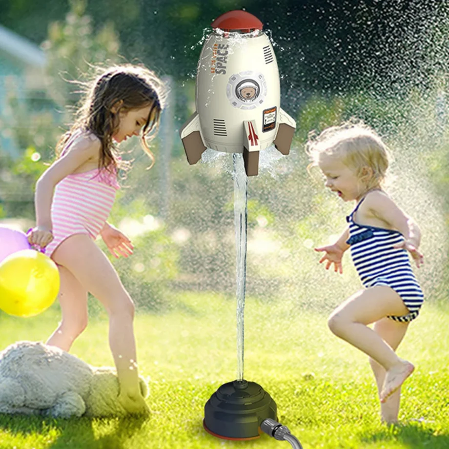 Cohete Rociador de Agua: Diversión al aire libre