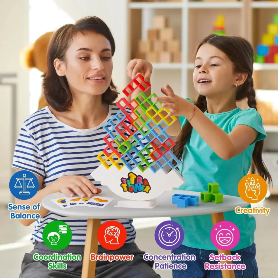 Tetra Tower - ¡Diversión, Estrategia y Conexión en Cada Bloque!
